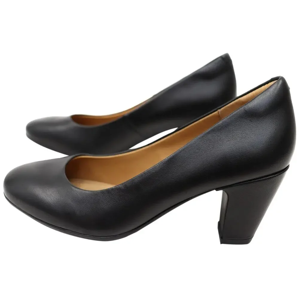 SOFFT LANA HEELED SANDALS FOR WOMEN – CLOSED TOE STYLE BLACK 10 M (B)